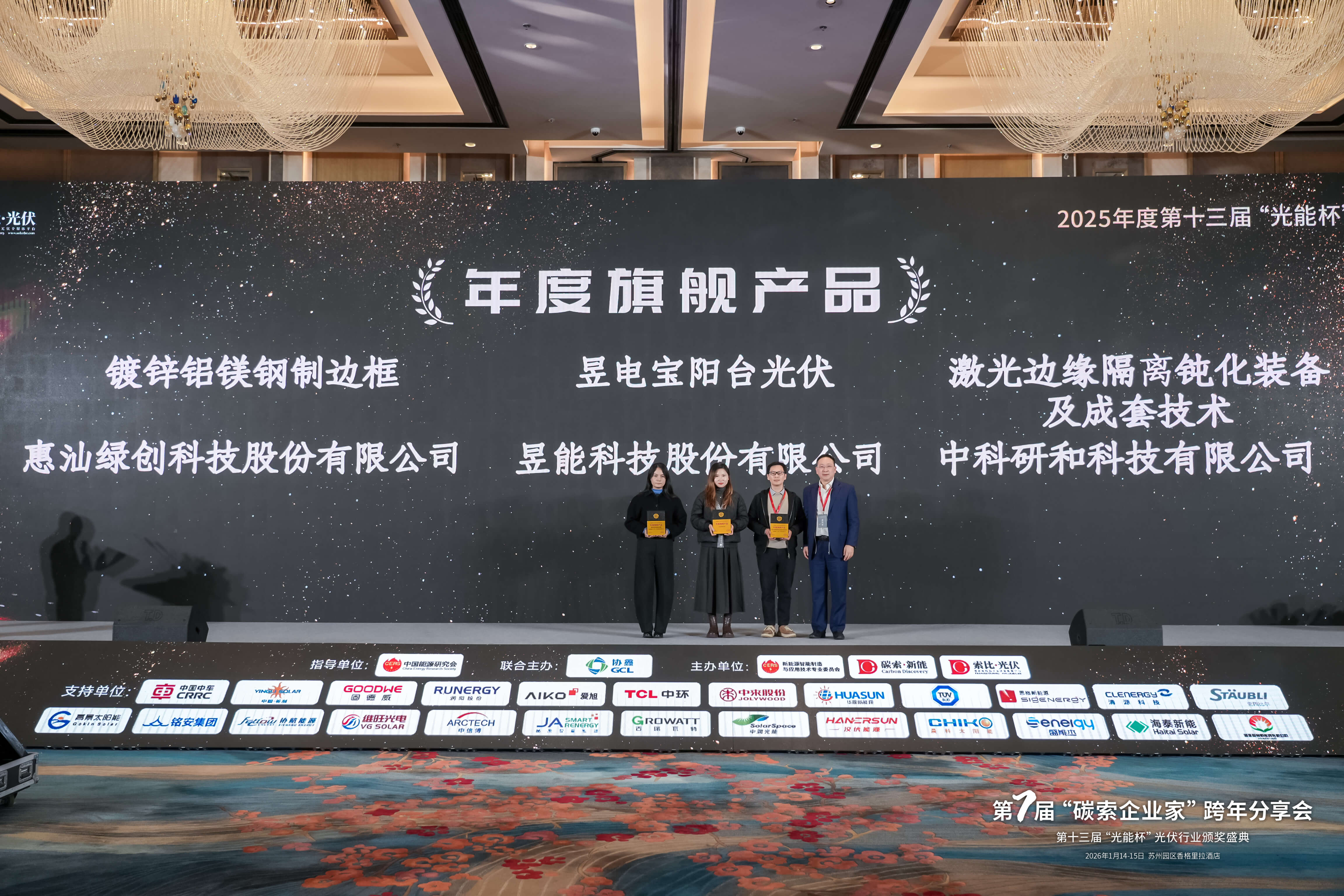 2025年度旗舰产品中科研和，惠汕新能源，昱能科技